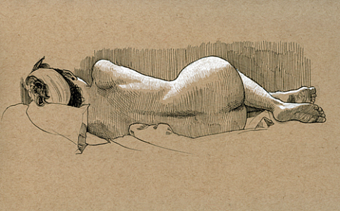 Μαθήματα Ζωγραφικής-Γυμνό μοντέλο-Life drawing