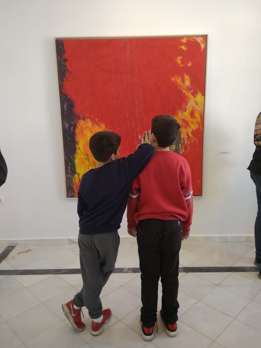 Η αφαίρεση στη ζωγραφική και τα παιδιά στο μουσείο!